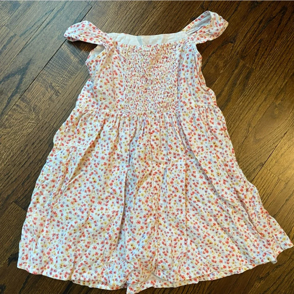 GAP Kids- Girls Floral Sundress - little girls size XS Pink Floral Print summer
